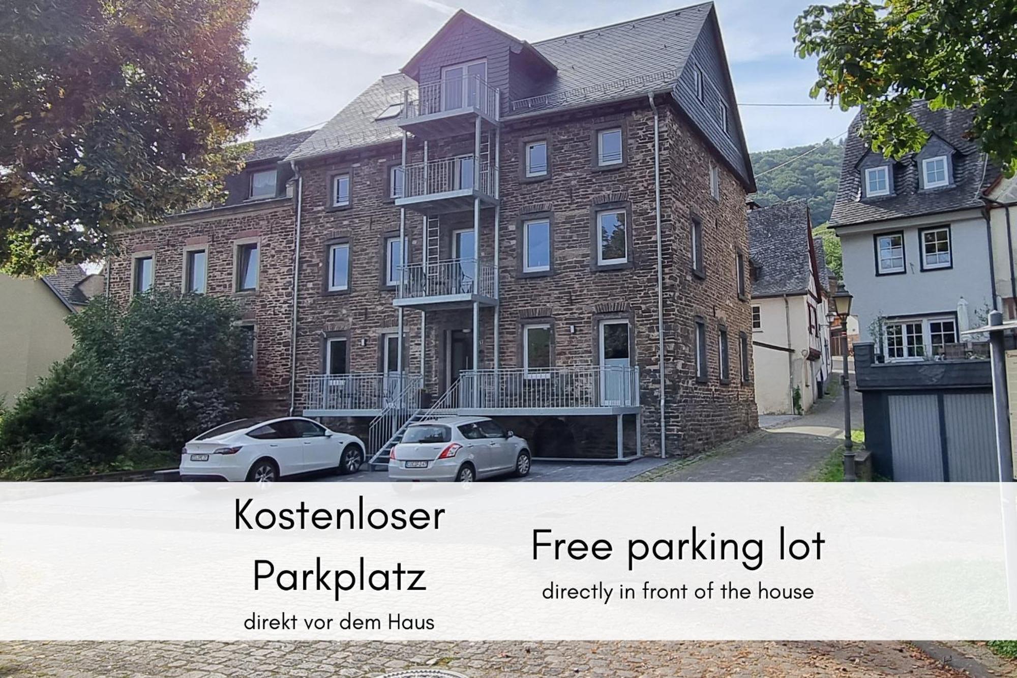 브렘 Winzerhaus Am Calmont - Terrasse Der Ruhe 아파트 외부 사진