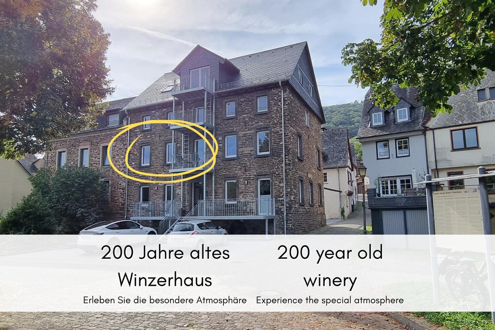 브렘 Winzerhaus Am Calmont - Terrasse Der Ruhe 아파트 외부 사진