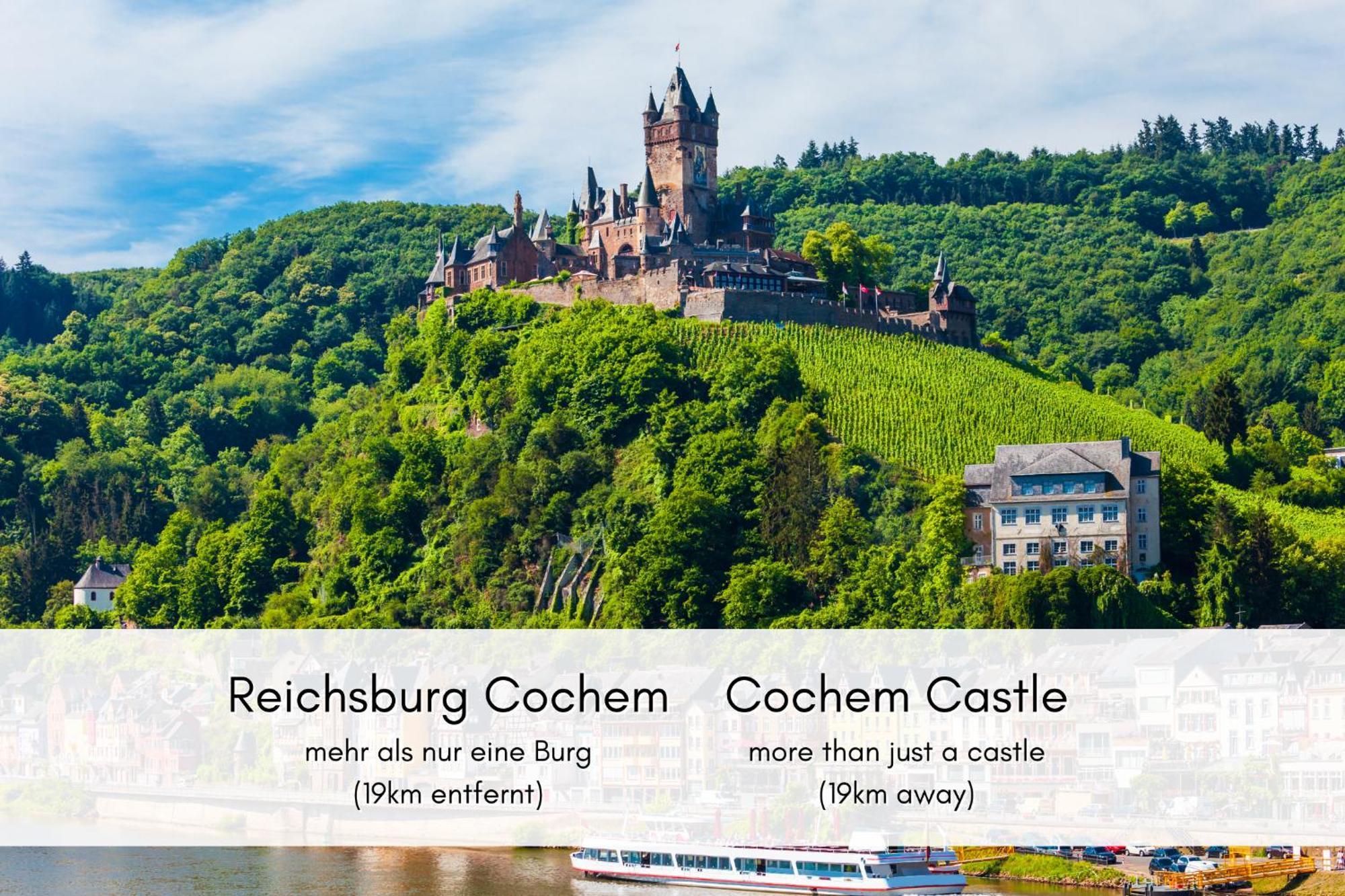 브렘 Winzerhaus Am Calmont - Terrasse Der Ruhe 아파트 외부 사진
